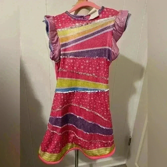 JoJo Siwa Other - Jojo Siwa Costume Dress Bow Bows Medium Girls Striped Clown Circus